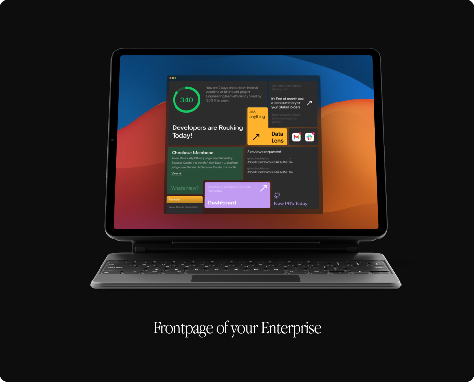Frontpage of Enterprise
