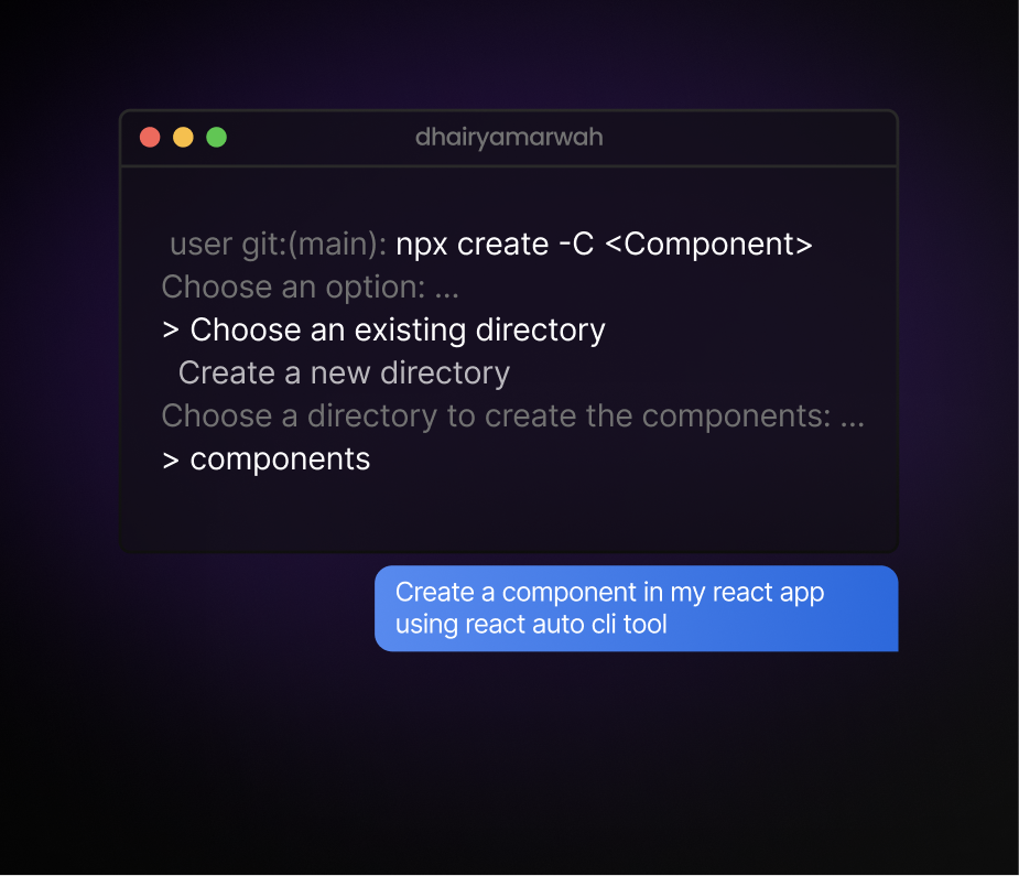 React Auto CLI